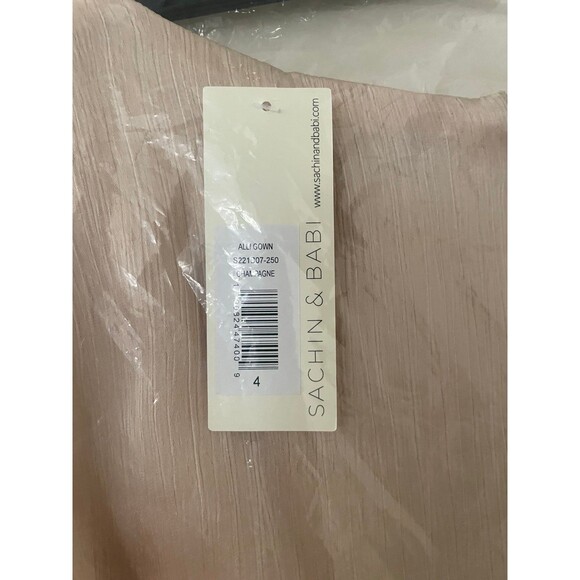 Sachin & Babi Tan Dress | NWT | Elegant Midi Dress | Size 4 - Picture 3 of 8